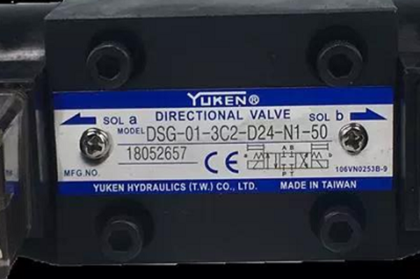 YUKEN油研電磁閥DSG-01-3C4-D24-N1-50、MSW-03-X-40型號(hào)解析，詳細(xì)參數(shù)